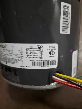 K55HXPWT-1741 PROTECH Blower Motor #3