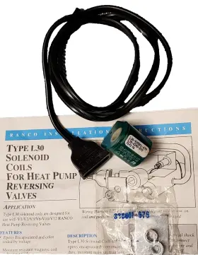 L30-0240 RANCO Solenoid Coil Reversing Valves Leads Kit