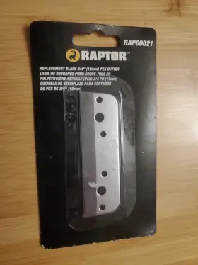 RAP60021 RAPTOR TOOLS Pipe Tube Cutter Blade