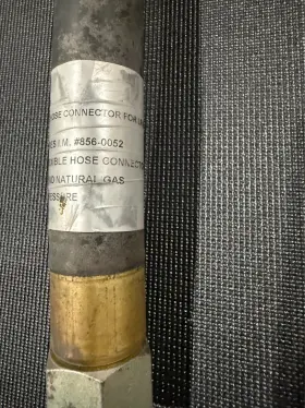 18JP RB INDUSTRIES Pressure Flexible Hose Connector Lp Gas