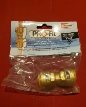 87020 RECTORSEAL Hvac Pro Connect Union Refrigerant Line
