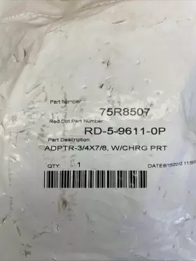 75R8507 RED DOT Que Seltec Compressor Rear Port Adapter Head #3