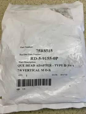 75R8515 RED DOT Que Seltec Compressor Head Adapter Rd #3