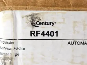 RF4401 REGAL REXNORD CENTURY Refrigeration Motor #2