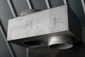 211790 REZNOR Concentric Adapter Box Vertical Vent
