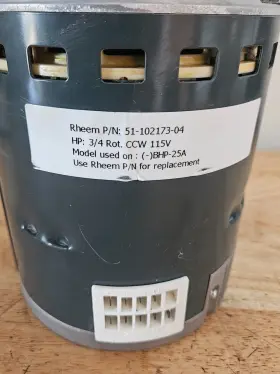 51-102173-04 RHEEM Protech Motor Endura Pro #2