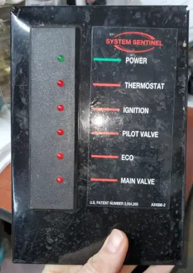 AX4386-1 RHEEM Sentinel Led Diagnostic