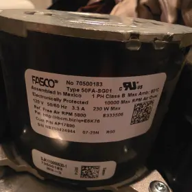 SP20999A RHEEM-RUUD Combustion Blower