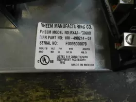 RXJJ-CD60D RHEEM Electric Heat Kit #2