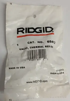65412 RIDGID Valve Thermal Relief