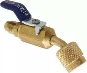 93825 RITCHIE Jacket Ball Valve Female Flare Male
