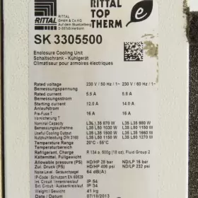 SK3305500 RITTAL Panel Wall Mount Electrical Enclosure Unit #2