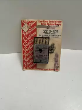 3310-305 ROBERTSHAW Robert Shaw Delay Relay Compressor Nos