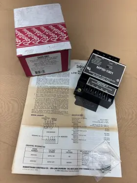 3450-001 ROBERTSHAW Motor Protector Delay Voltage Monitoring