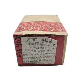 700-400 ROBERTSHAW Combination Gas Valve Volt