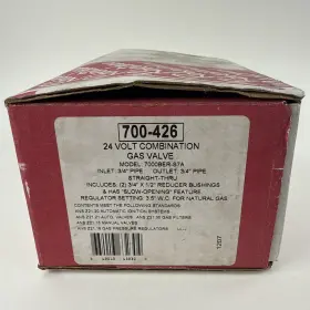 700-426 ROBERTSHAW Volt Gas Valve Box