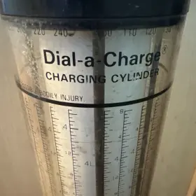 43678A ROBINAIR Dial Charge Refrigerant Charging Cylinder #2