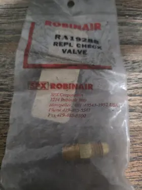 RA19288 ROBINAIR Check Valve