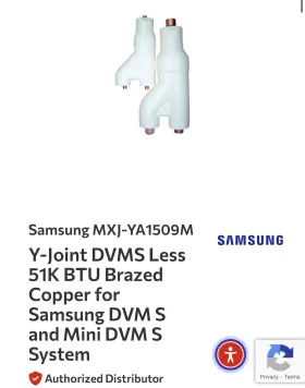 MXJ-YA1509M SAMSUNG Refnet Joints