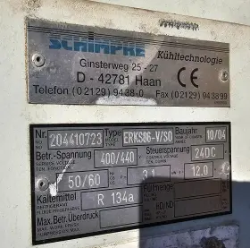ERKS86-V-S0 SCHIMPKE Hvac Refrigeration #3