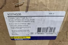 9037HG36 SCHNEIDER ELECTRIC Square Closed Tank Float Switch #2