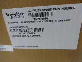W875-2088 SCHNEIDER ELECTRIC Apc Filter Drier Odf Solder #3