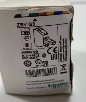 ZBVG3 SCHNEIDER ELECTRIC Pak Push Light Module #3