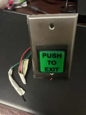 PB2E SECURITRON Push Exit