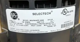 M55PWNPP-3389 SELECTECH Motor Fan Blower Module #2