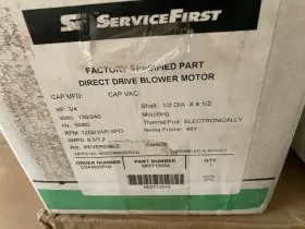 MOT-13934 SERVICE FIRST Trane Motor