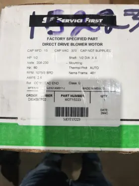 MOT15223 SERVICE FIRST Trp Drive Blower Motor