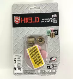 B19-258 SHIELD Refrigerant Locking Cap Pack #2