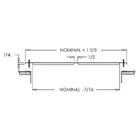 1050-24X12 SHOEMAKER Air Grille Spacing #2