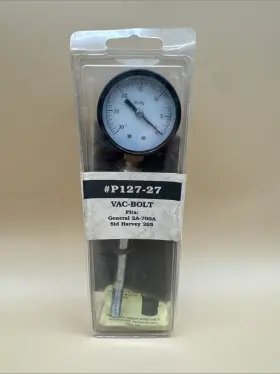 P127-27 SID HARVEY Vac Bolt Vacuum Gauge Nos Mitco