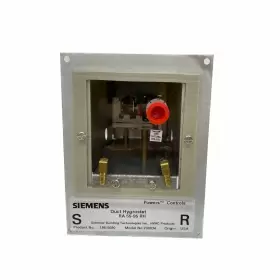 186-0090 SIEMENS Box Powers Control Rh Duct Hygrostat #2