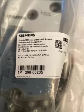 299-03205 SIEMENS Flowrite Valve Actuator #2