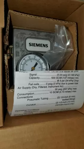 545-113 SIEMENS Analog Pneumatic Transducer Mount