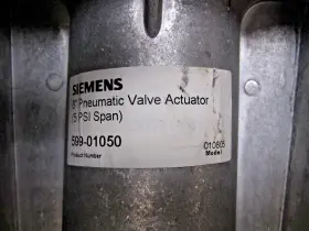 599-01050 SIEMENS Actuator Valve #3