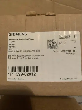 599-02012 SIEMENS Valve Body Fnpt