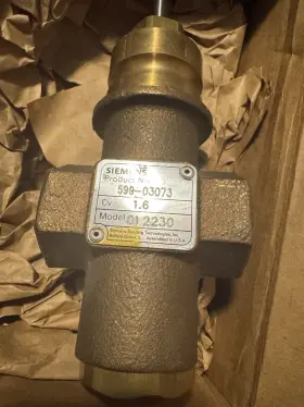 599-03073 SIEMENS BUILDING TECHNOLOGY Vlv Cv