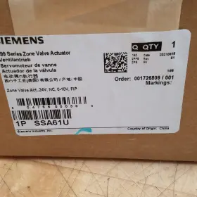 SSA61U SIEMENS Zone Valve Actuator Vac #2