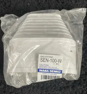 SEN-100-W SLIMDUCT Inaba End Fitting Line Set