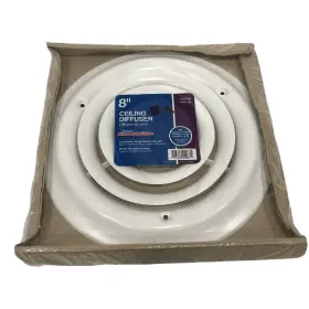 H800-08 SMOOTHGLIDE Round Ceiling Diffuser