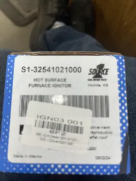 32541021000 SOURCE 1 Furnace Igniter