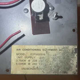 E2FH00506 SOURCE 1 Electric Heat Environmental Air Handler #2