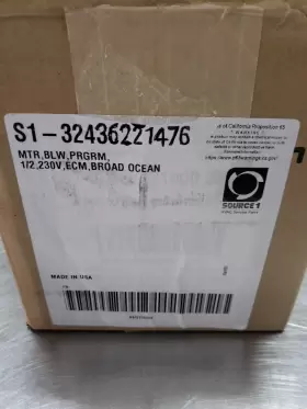 S1-32436221476 SOURCE 1 Prgrm Blower Motor Ecm Broad Ocean #3