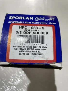 HPC-083-S SPORLAN Reversible Heat Pump Filter Drier Odf