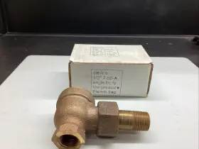 7-50-A STERICO Steric Angle Body Pressure Thermo Trap