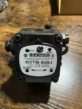 B2TB-8261 SUNTEC Fuel Oil Unit Rpm