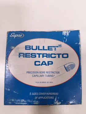 B11-02 SUPCO Bullet Restricto Cap Precision Restrictor Tubing